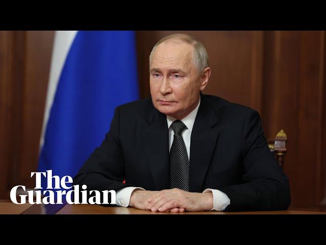 Putin says Russia hit Ukraine with new hypersonic ballistic missile