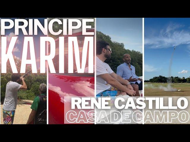 PRINCIPE KARIM MUESTRA SU DIA EN CASA DE CAMPO |  RENE CASTILLO