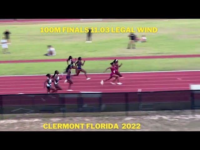 Briana Williams vs Twanisha Terry 100m-PURE Athletics Global Invitational May 1, 2022