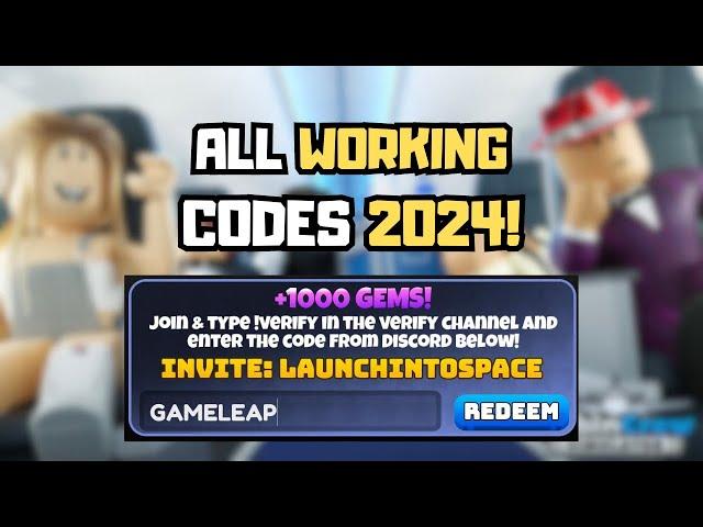 NEW ALL WORKING CODES CABIN CREW SIMULATOR IN 2024! ROBLOX CABIN CREW SIMULATOR CODES️