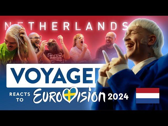 VOYAGER reacts to Joost Klein - Europapa - EUROVISION 2024 