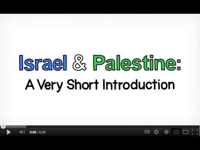 Israeli Palestinian conflict explained: an animated introduction to Israel and Palestine