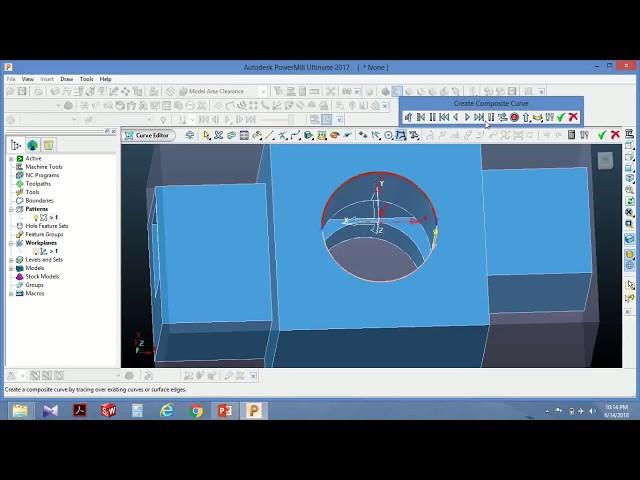 DELCAM POWERMILL ULTIMATE 2017 BASIC TUTORIAL 9 (About Pattern)