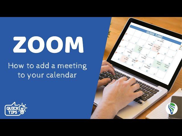 How to add ZOOM link into your calendar and invite others.