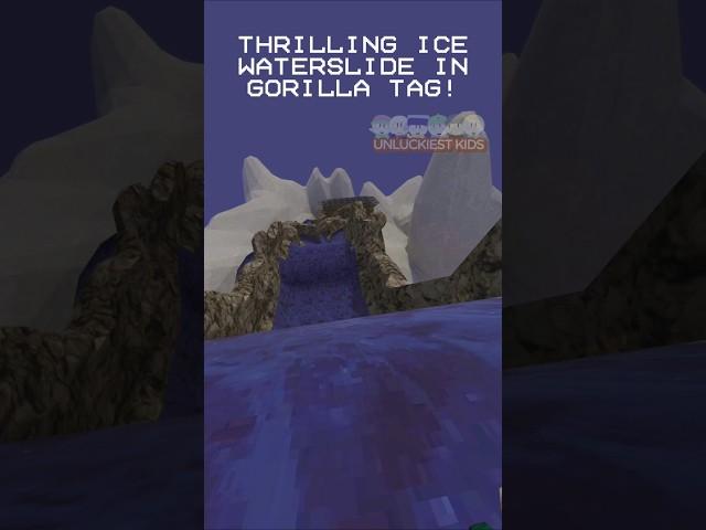 THRILLING WATERSLIDE in GORILLA TAG VR! #vr #gorillatag #gtag #gaming