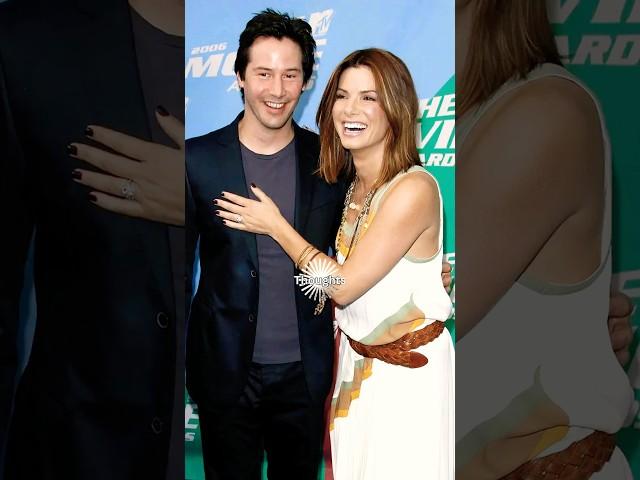 Keanu Reeves Touching Words to Sandra Bullock #celebrity #shorts