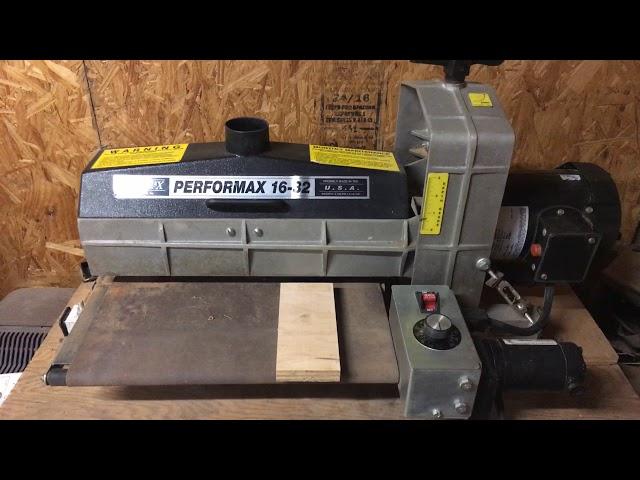 Performax 16-32 Drum Sander