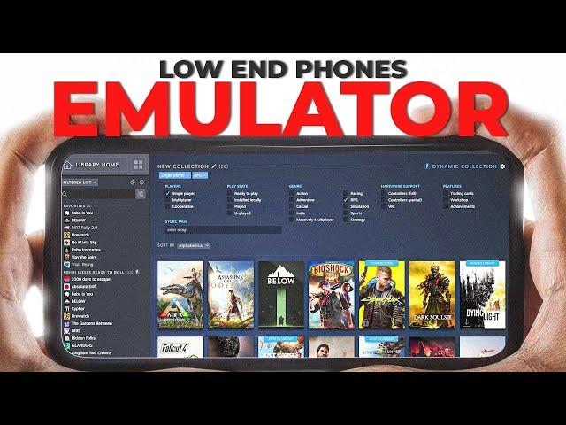 This Emulator is Built for Low End Mobiles | Play PC Games With New Emulator