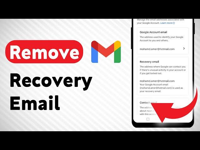 How to Remove Recovery Email on Gmail (Updated)