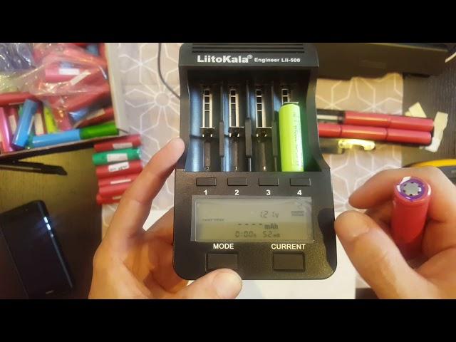 LiitoKala Lii-500 Lcd smart test battery charger