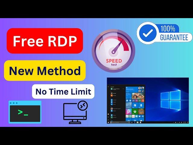 How to Get FREE Windows RDP In 2024 | FREE RDP/VPS | Windows 10 RDP | Admin RDP | Cloud RDP