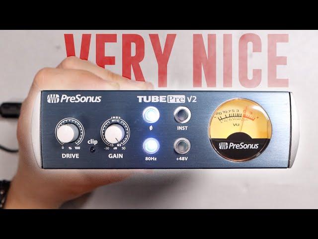 Presonus TubePre V2 Tube Preamp Review / Test