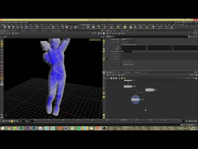 Voxelized Animation Effect - Houdini tutorial