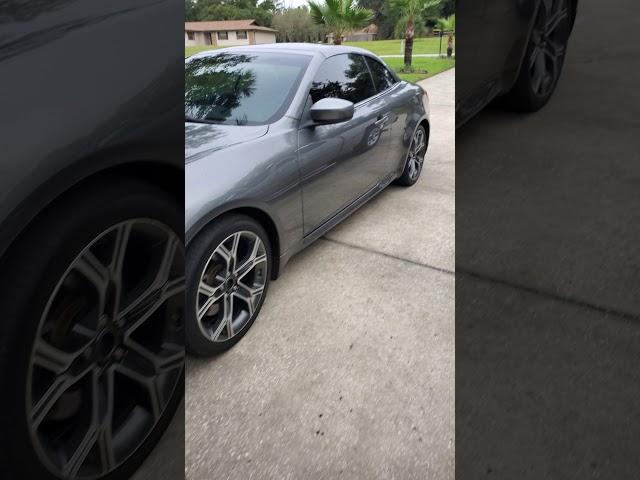 Front Lip Installed on G37 2011