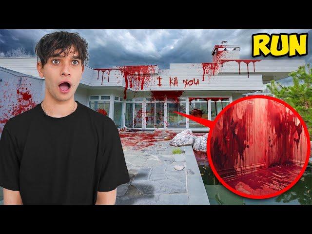 IF YOU SEE BLOOD ON YOUR HOUSE DO NOT GO INSIDE! (SCARY)