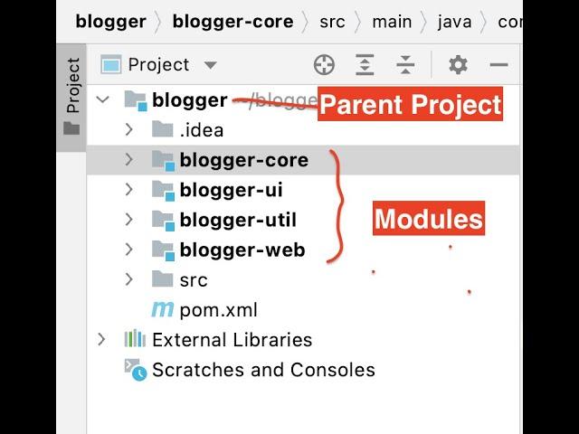 How to Create Multi Module Maven Project in IntelliJ IDEA