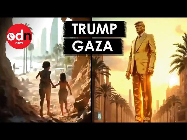 Trump Shares Bizarre AI Video Showcasing His Vision For Gaza