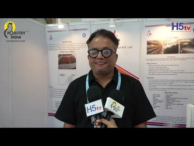 Pranesh Jain | Arihant Gold Plast Pvt Ltd | 16th Edition of Poultry India Exhibition at Hitex | h5tv