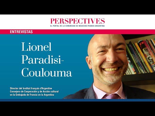 Entrevista con Lionel Paradisi-Coulouma, Director del Institut Français d'Argentine