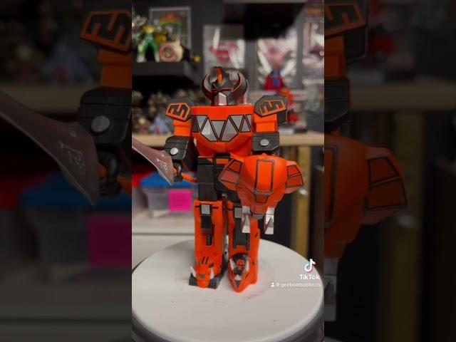 @Super7Official Boodega Black/Orange @PowerRangersOfficial Dino Megazord #super7 #affiliate