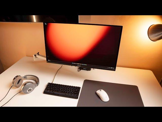 โต๊ะเล่นเกมส์ปี 2024 ของผมครับ - My Minimal Gaming Desk Setup 2024