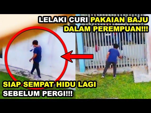 Lelaki Tolong Kutip Pakaian Dalam Perempuan Yang Jatuh | Tapi Dia Pergi Hidu Pula!!!