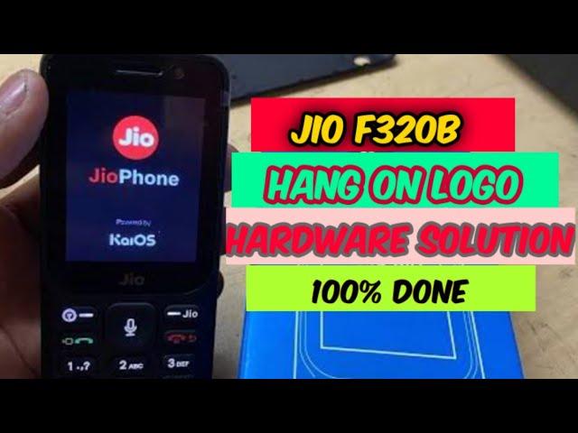 Jio f320b  hang on logo hardware problem solution || jio f320b  hang solution