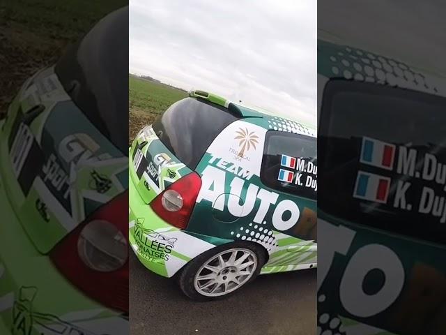 rallye des routes du nord Merville N° 101 renault clio