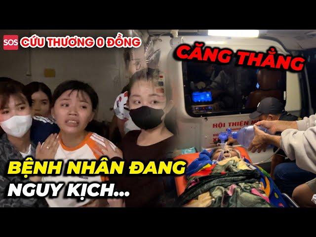 Bệnh nhân đang rất nguy kịch, Sơn vé số cố gắng hết sức để nhanh chóng đưa cô về với gia đình...