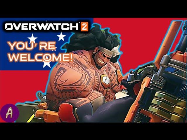 He’s Unstoppable! (except by Ana and Blizzard…) [Mauga First Look] - Overwatch 2