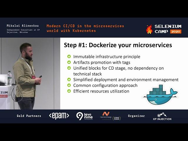 Modern CI/CD in the microservices world with Kubernetes (Mikalai Alimenkou, Ukraine) [RU]