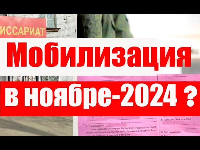 МОБИЛИЗАЦИЯ в ноябре 2024? Откуда эти слухи? #призывнойюрист #военкомат #мобилизация