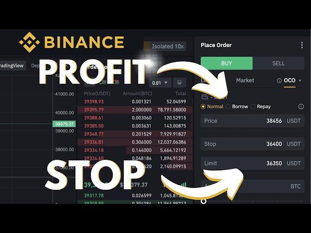 Binance OCO - INCREASE YOUR PROFIT and reduce your RISK! One-Cancels-the-Other Order on Binance!