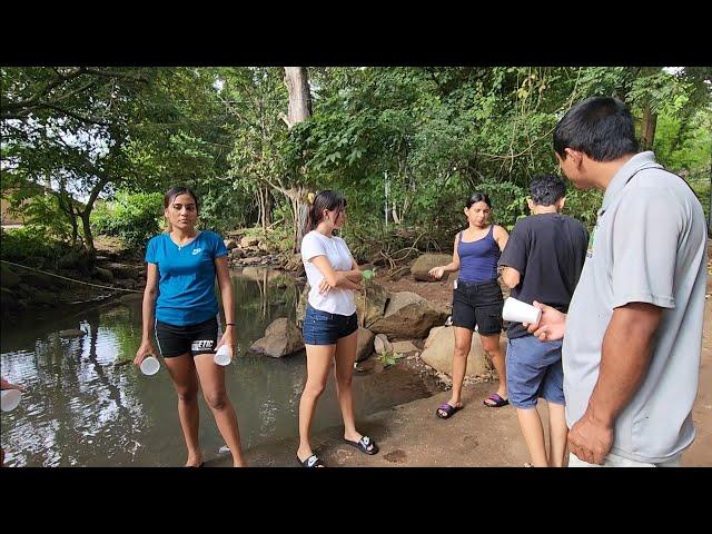 Los chicos discuten sobre la salida se el loro de el canal