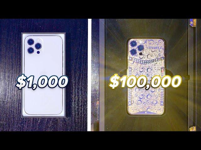$1000 iPhone vs $100,000 iPhone 