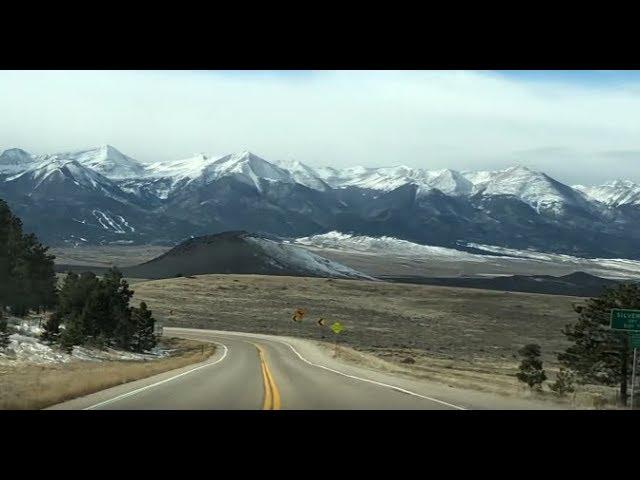 Driving Into The Wet Mountain Valley - Hwy 96 Custer County, CO