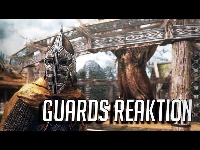 Skyrim ٠ Guards’ Reactions to to Players Race in Skyrim