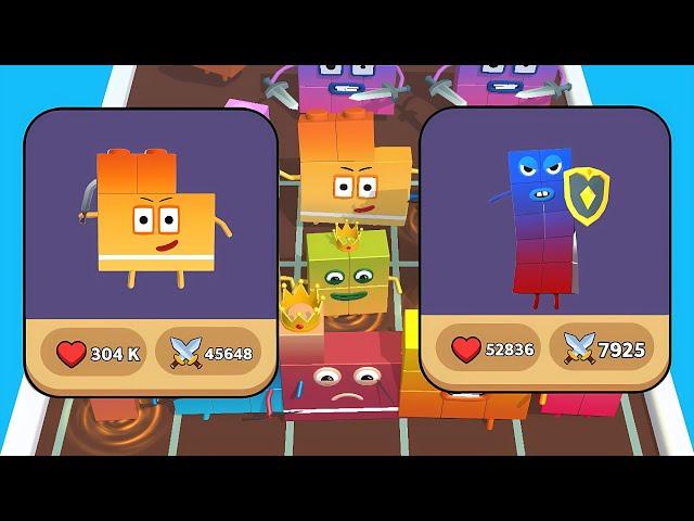 Merge Number Cube: Fam Run - All Levels Gameplay Android,ios