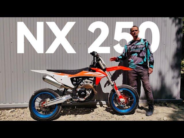 MINF NX250 R 40HP КОПИЯ КТМ 250 SXF ЧАСТЬ 1 МОТАРД