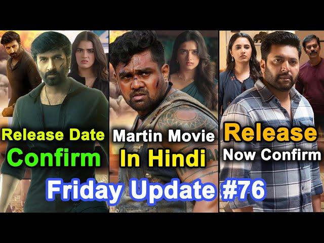 Martin Hindi Dubbed , Viswam Release Date , Indian 3 OTT, Devara Collection | Friday Update #76