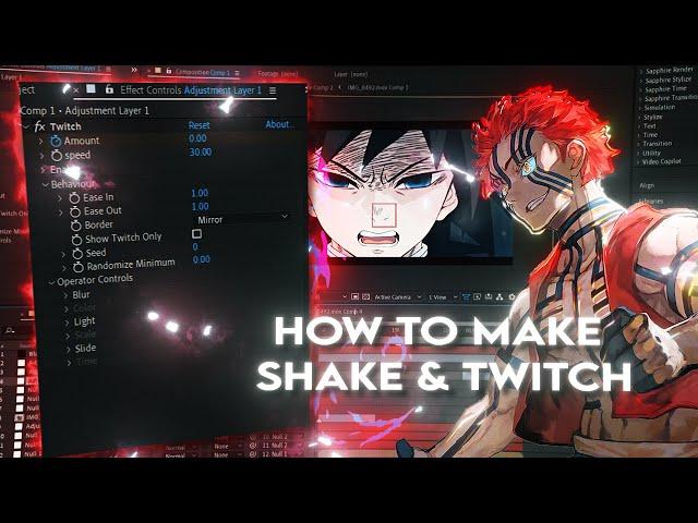 Easy Shake & Twitch in After Effects