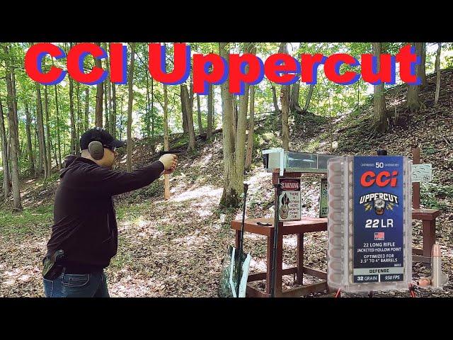 First Defensive .22 LR Jacketed Hollow Point? CCI Uppercut .22 LR Ballistic Test (VS CCI Stinger)