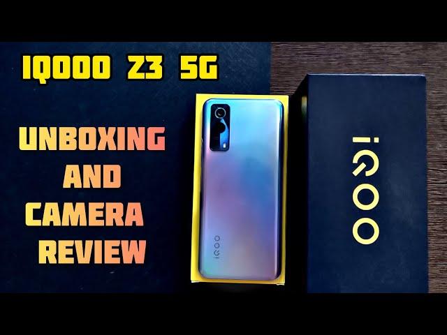 iQOO Z3 5G unboxing and camera  Review / Er.Tech studio