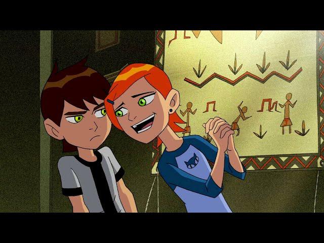 Ben 10 Gwen kissing