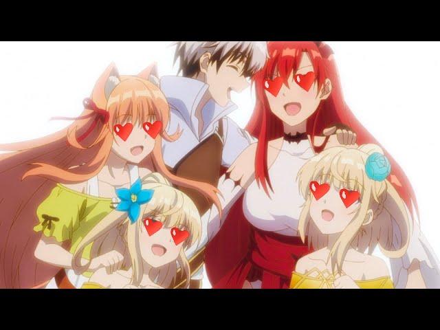 He Tames Mythical Girls And Makes His Own Harem Guild | All | Anime Recap