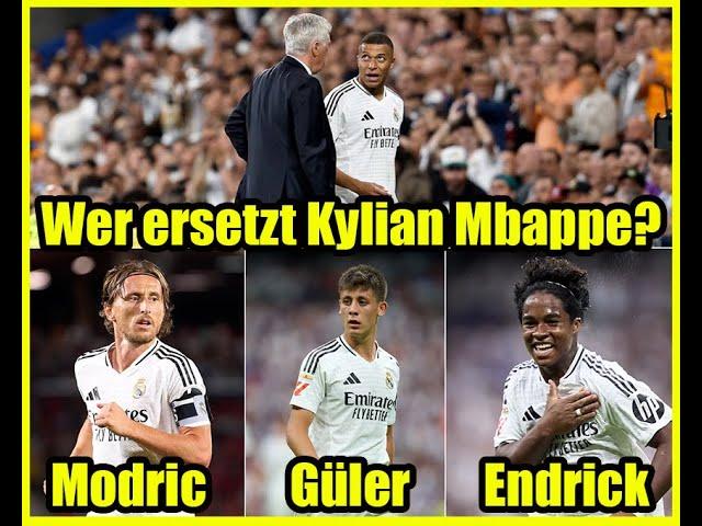 Wer ersetzt Kylian Mbappe ? Luka Modric‍️ , Arda Güler🪄 oder Endrick  !?