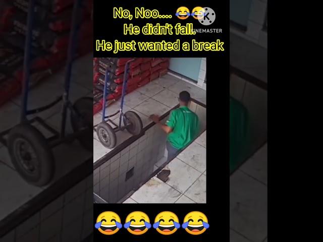 He just needed a break