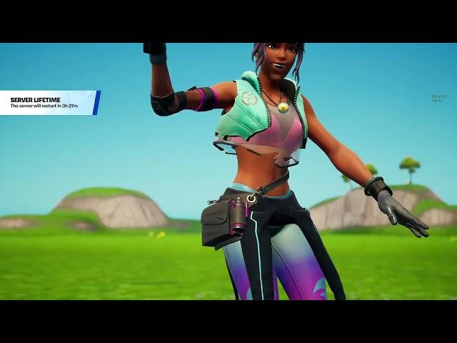  CLOSEUP of Fortnite Ocean Skin 