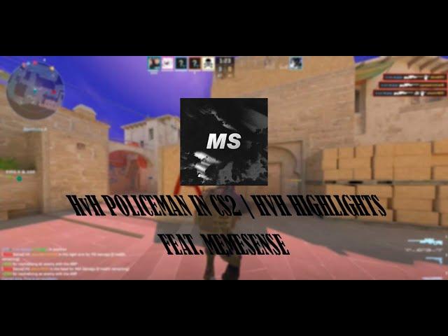 HvH in CS2 | FEAT.MEMESENSE | BEST CONFIGURATION | HVH POLICE  