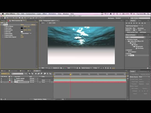 Make an Under Water Scene in After Effects [part 1]